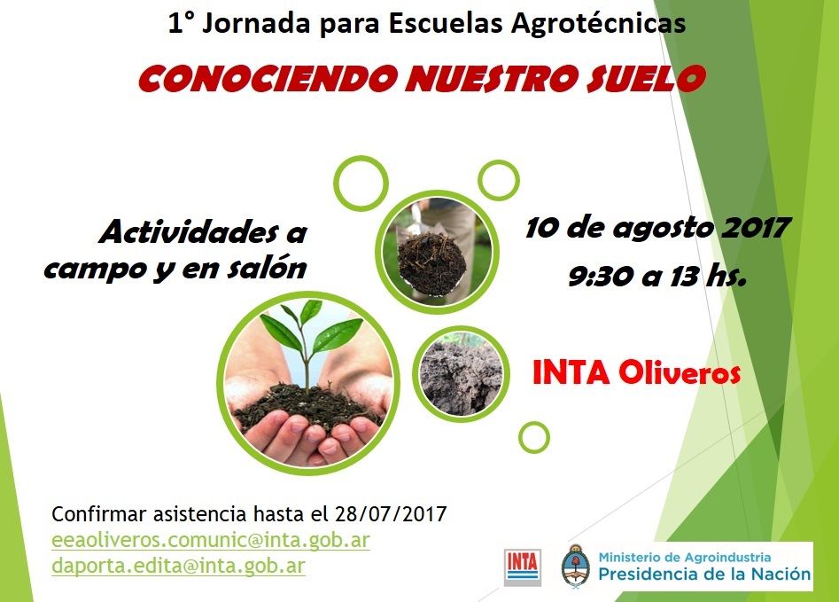jornada inta oliveros conociendo nuestro suelo