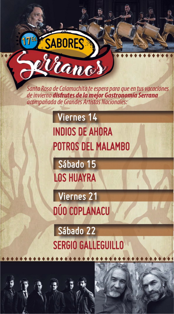 Llega Sabores Serranos, la fiesta inicial del invierno en el Valle de Calamuchita 1 Sabores-Serranos-2017-2