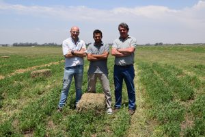 Expoagro ajusta detalles para la próxima edición 1 Federico Bosch, Agustin Moran y Miguel Becchio Expoagro