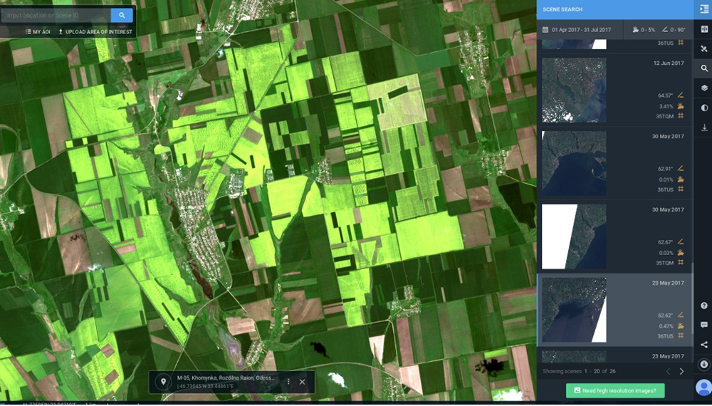 Eos Land Viewer: datos de calidad para decisiones agrícolas efectivas 1 landviewer