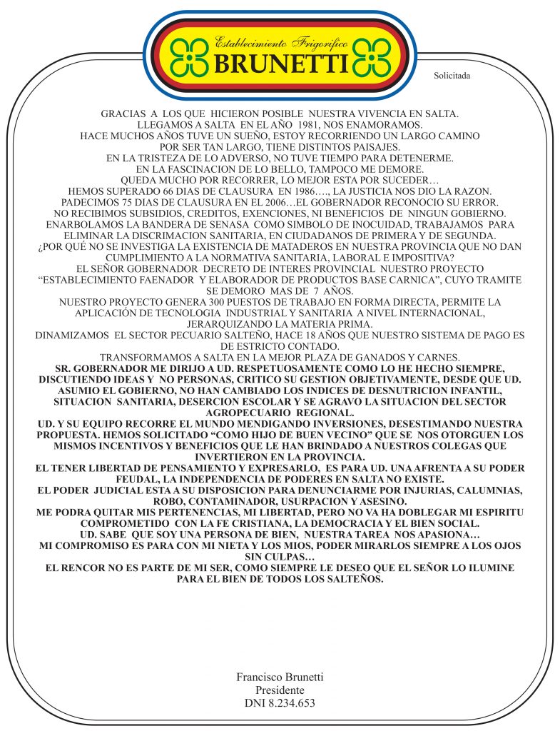 SOLICITADAS BRUNETTI 1