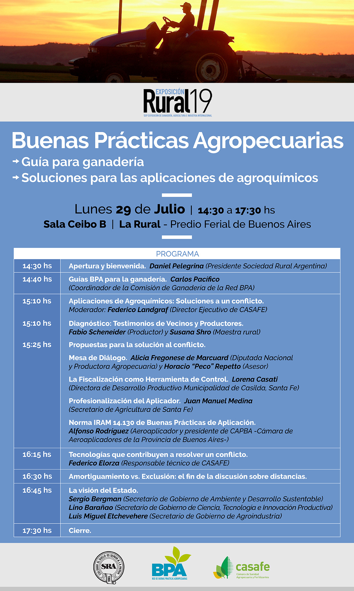 Buenas prácticas agropecuarias en La Rural: del dicho al hecho 1 programa charla expo ruralOK 1