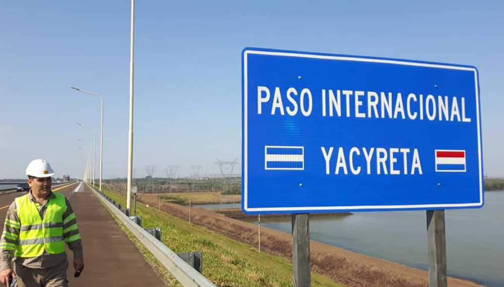 Argentina y Paraguay habilitaron el nuevo Paso Internacional Yacyretá 1 paso internacional yacyreta