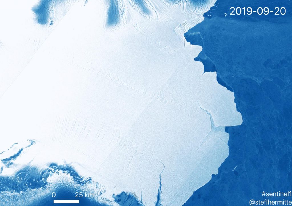 Se desprendió un iceberg de la Antártida siete veces más grande que Capital Federal 1 EFuk cDW4AALWdP
