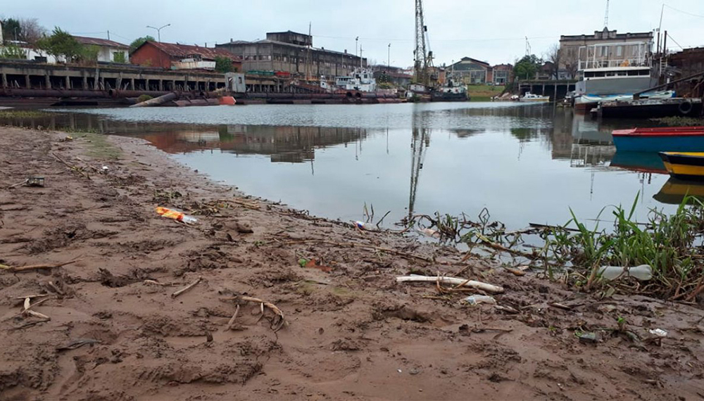 Se acentúa la bajante del río Paraná por falta de lluvias y no se esperan repuntes para noviembre 1 bajante parana