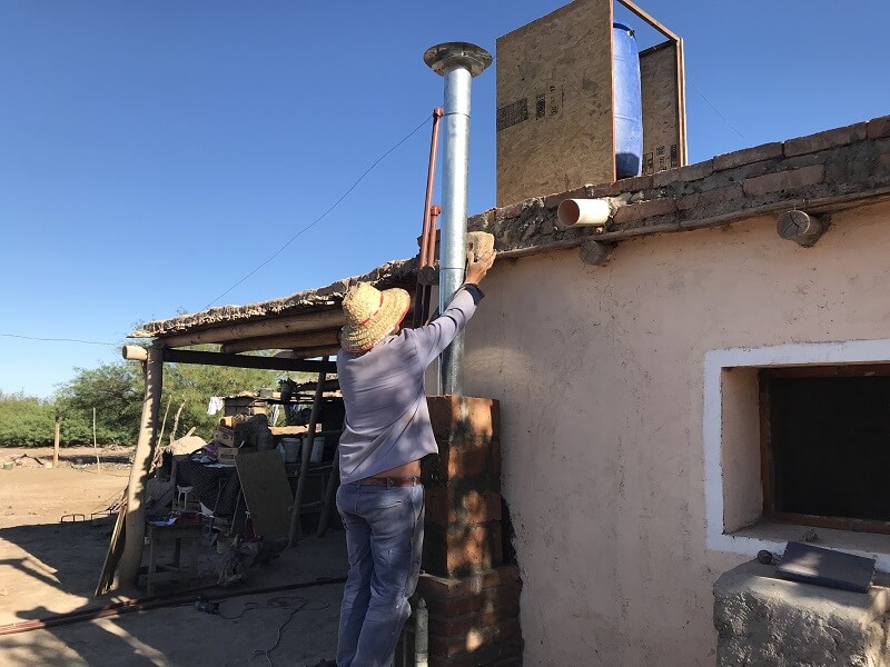 chimenea horno