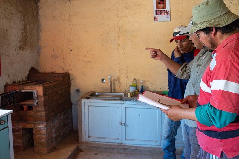 cocina a leña