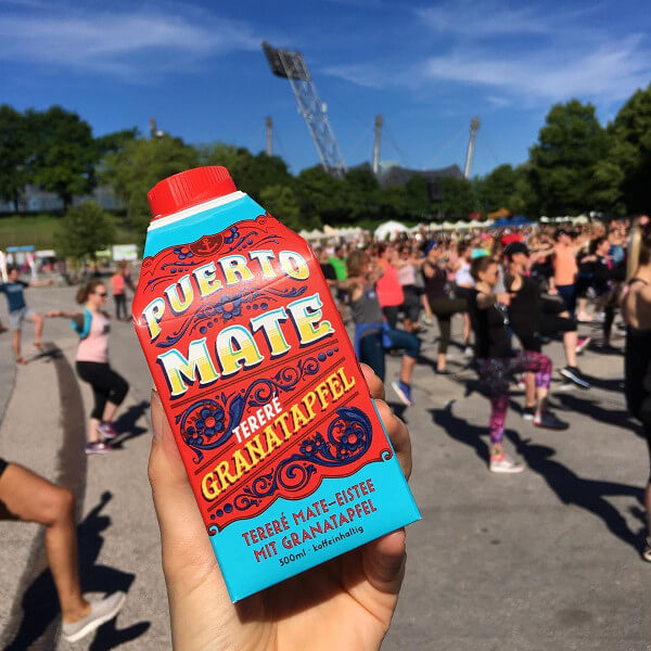 Con mucho éxito, la yerba mate argentina pasó por la expo más grande de India 1 puerto mate bebida energizante y deporte
