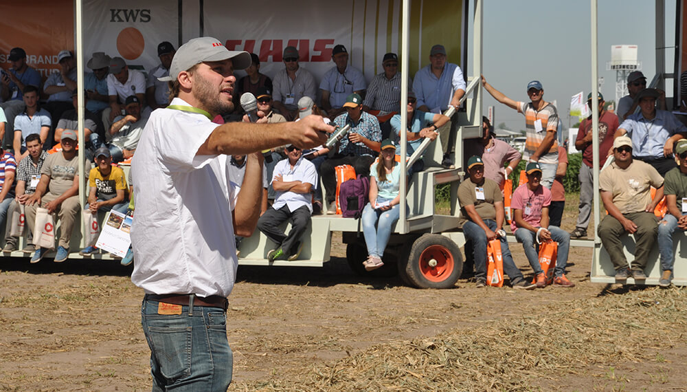 Claas Experiencia Forrajera y de Cosecha Sunchales Federico Sánchez