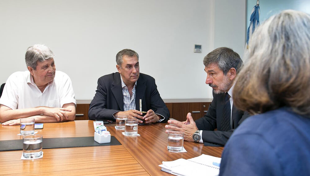 Los vitivinícolas presentaron sus propuestas 2020 a distintos ministros del gabinete 1 Coviar: el presidente Angel Leotta reunido con Ministro de Ciencia, Tecnología e Innovación