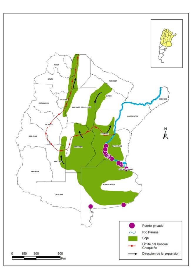La historia de la soja: de la marginalidad al cultivo más sembrado en el país 5 agricultura soja mapa infocampo