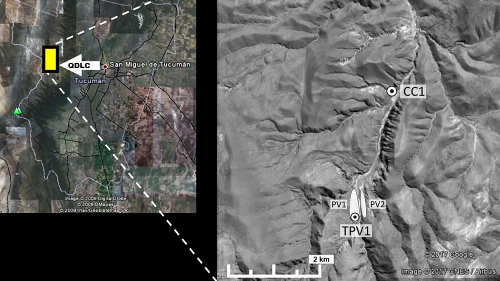 Hallan restos de maíz de 3.500 años en el NOA y buscan determinar su origen 1 mapa tucumán