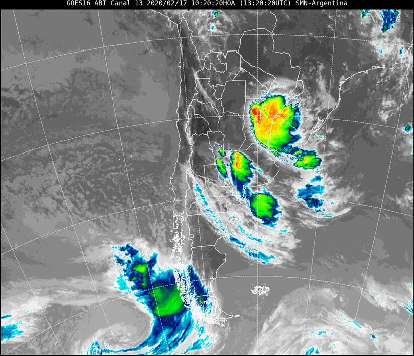 imagen satelital del 17 de febrero