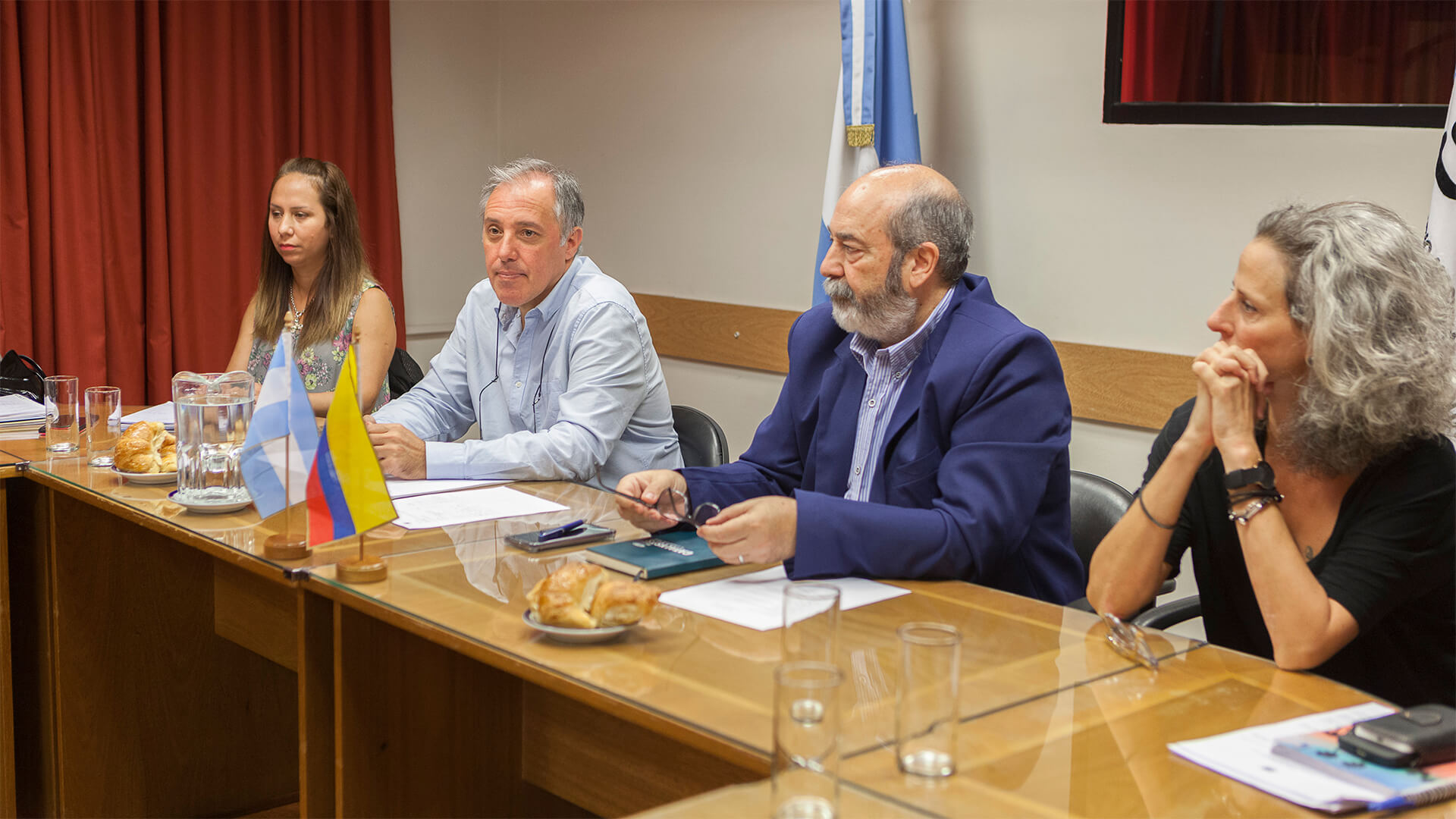auditores colombianos y argentinos