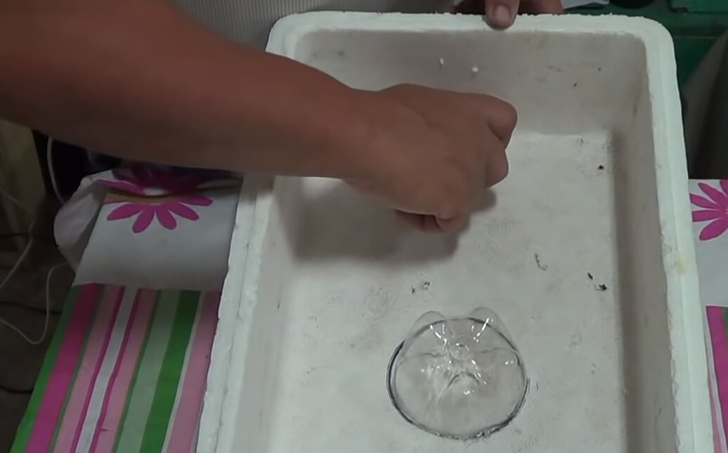 isla en una caja