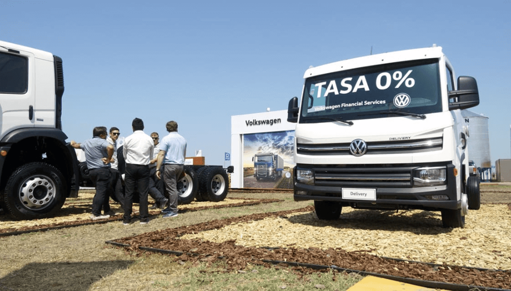 Con financiación y promociones, Volkswagen llevó sus camiones y buses a Expoagro 1 VW Camiones y Buses Expoagro