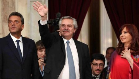 Alberto Fernandez Sergio Massa Cristina Kirchner