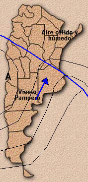 esquema del viento pampero esquema del viento pampero