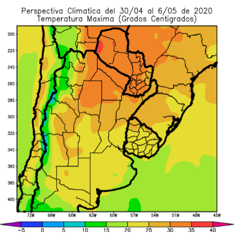 Pronóstico semanal: las lluvias se trasladan al noreste del área agrícola 1 1 4