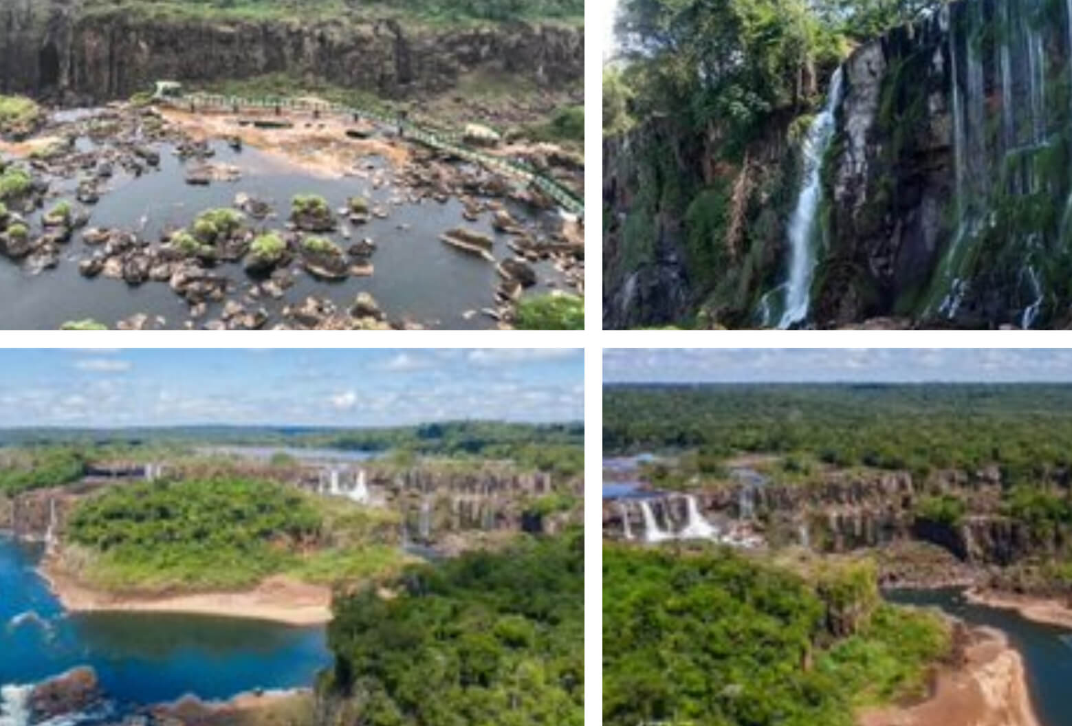 Sequía: desoladora, pero maravillosa, postal de las Cataratas de Iguazú con poca agua 1 Cataratas del Iguazú - Caudal (2)