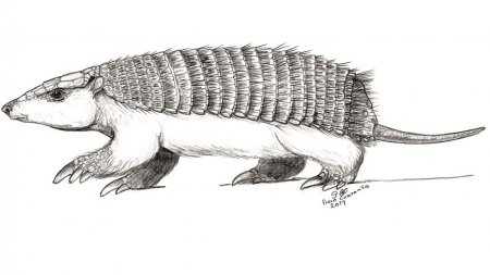 Por primera vez identifican fósiles de pichiciego, el armadillo más pequeño del mundo 1 Pichiciego Chlamyphractus dimartinoi infocampo