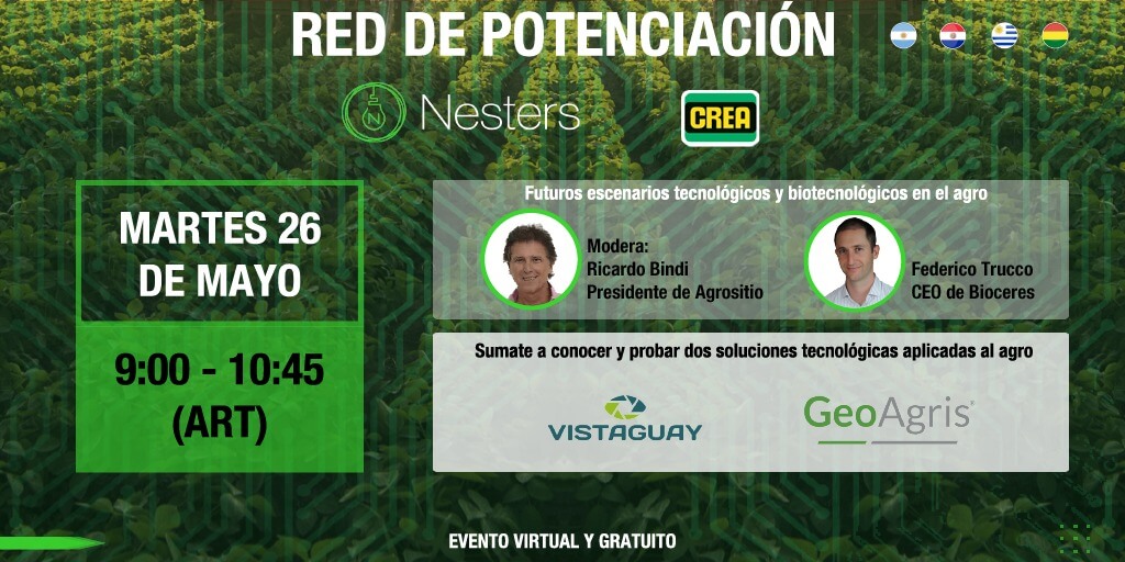 La Red de Potenciación Nesters- CREA inicia su ciclo 2020 con el foco en la biotecnología 1 WhatsApp Image 2020 05 21 at 11.36.38