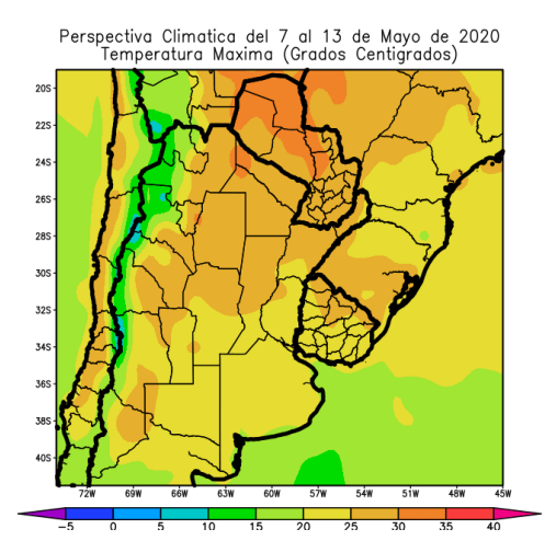 Pronóstico semanal: leve ascenso térmico con lluvias y la vuelta de los vientos polares con posibles heladas 1 tem