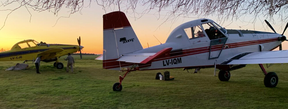 Productor y piloto profesional que combate los incendios en Córdoba: "Lamentablemente, está desbordado" 1 Aviones hidrantes
