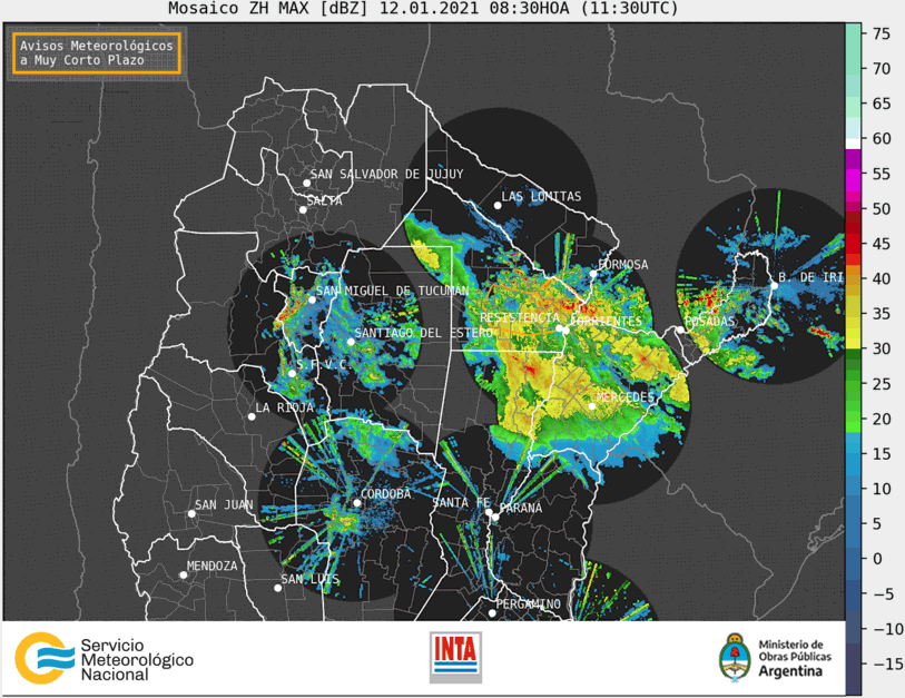 Lluvias que pueden cambiar la historia: ahora están el norte, pero fueron 48 horas clave 1 Lluvias 210112