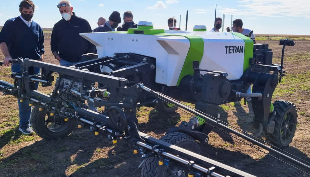 Robot pulverizador autonomo Plantium