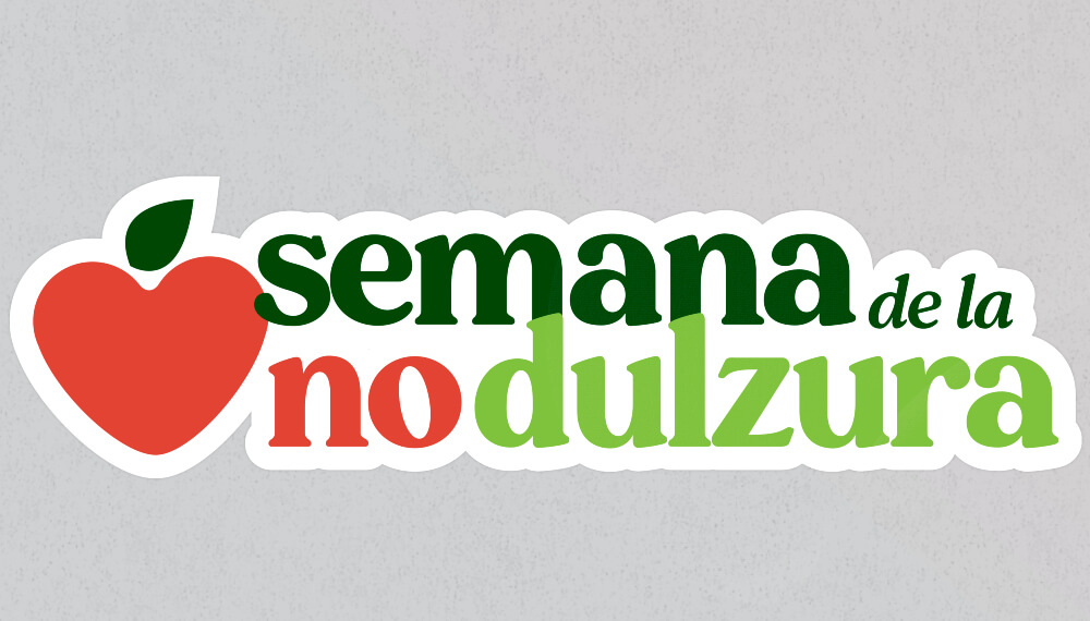 Logo de la semana de la no dulzura 2021