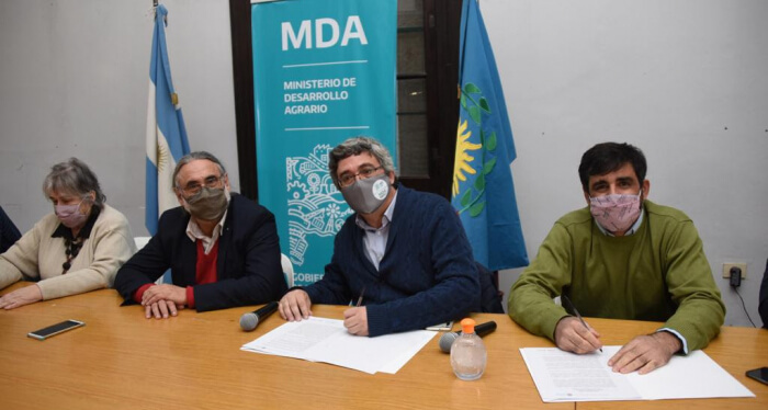 Firma acuerdo entre INASA y la PBA
