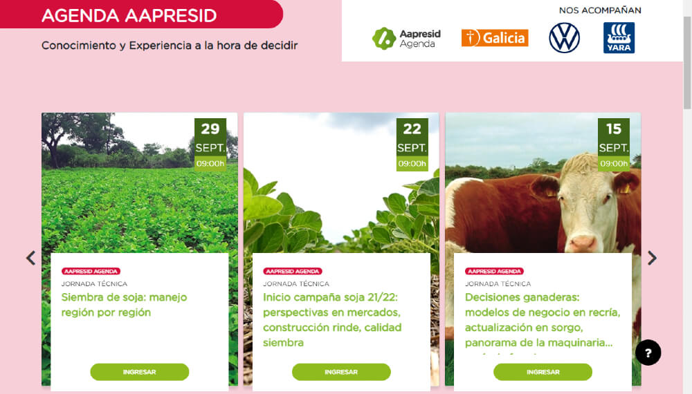 Agenda Aapresid