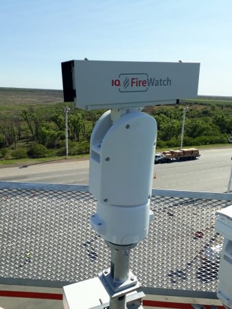 Camara multiespectral instalada en el Delta