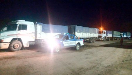 Camion secuestrado