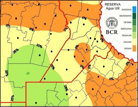 Condicion de suelo - Primera semana de enero