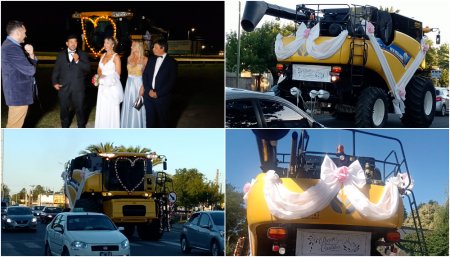 Casamiento Cosechadora Calles