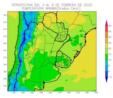 mapa mínimas