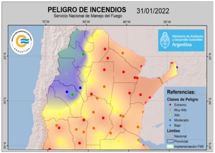 ora peligro incendios
