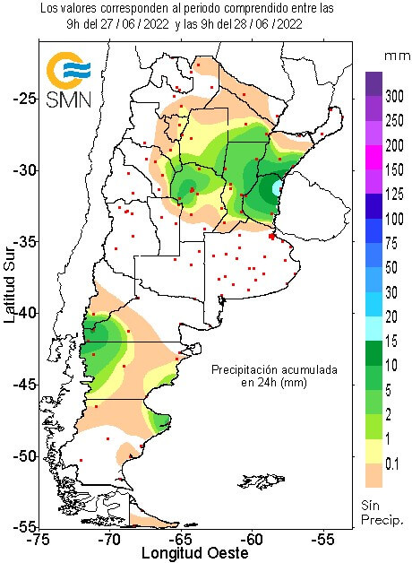 lluvias smn