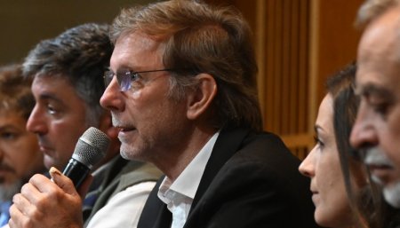 Bahillo con Garmendia en el primer Encuentro Nacional de Decisores