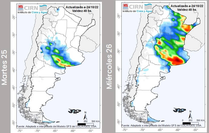 lluvias inta