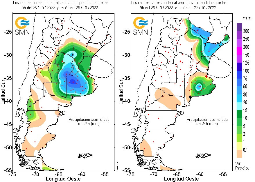 lluvias smn 26 y 27