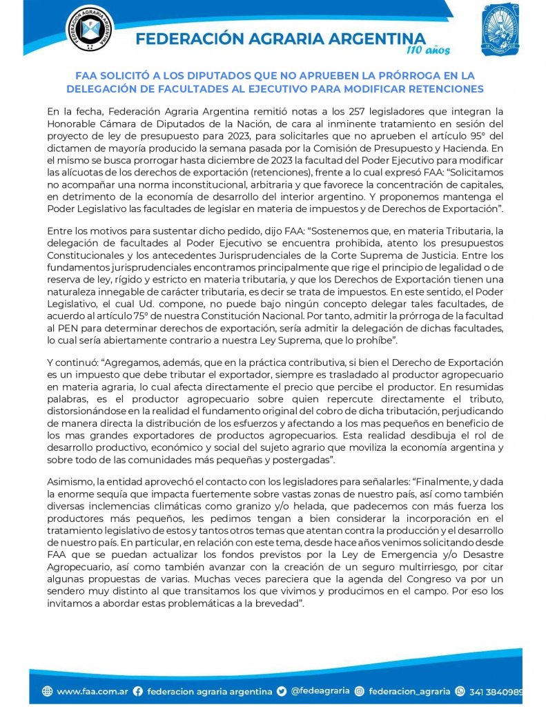 nota faa