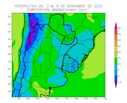mapa heladas