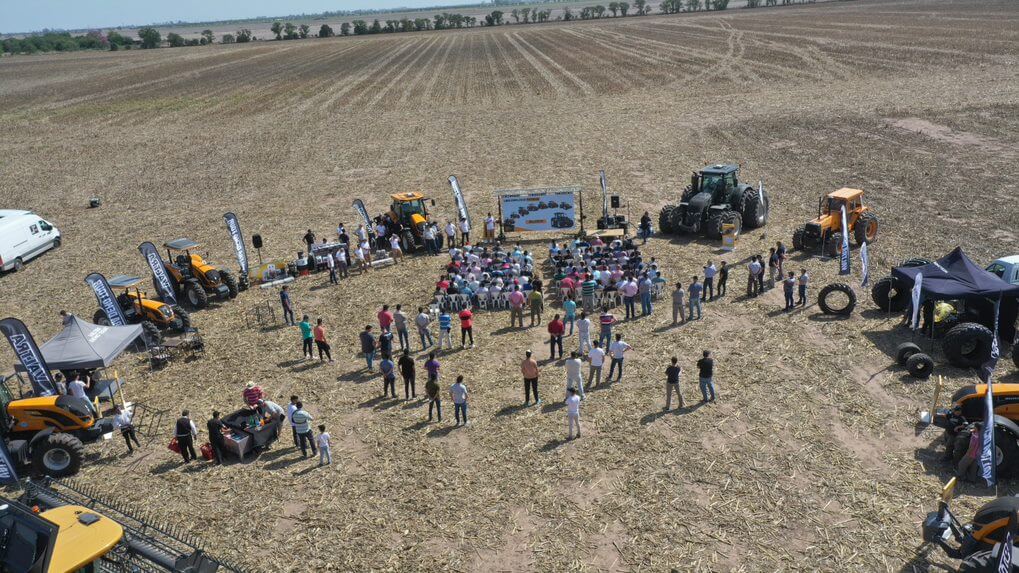 valtra demo tour drone