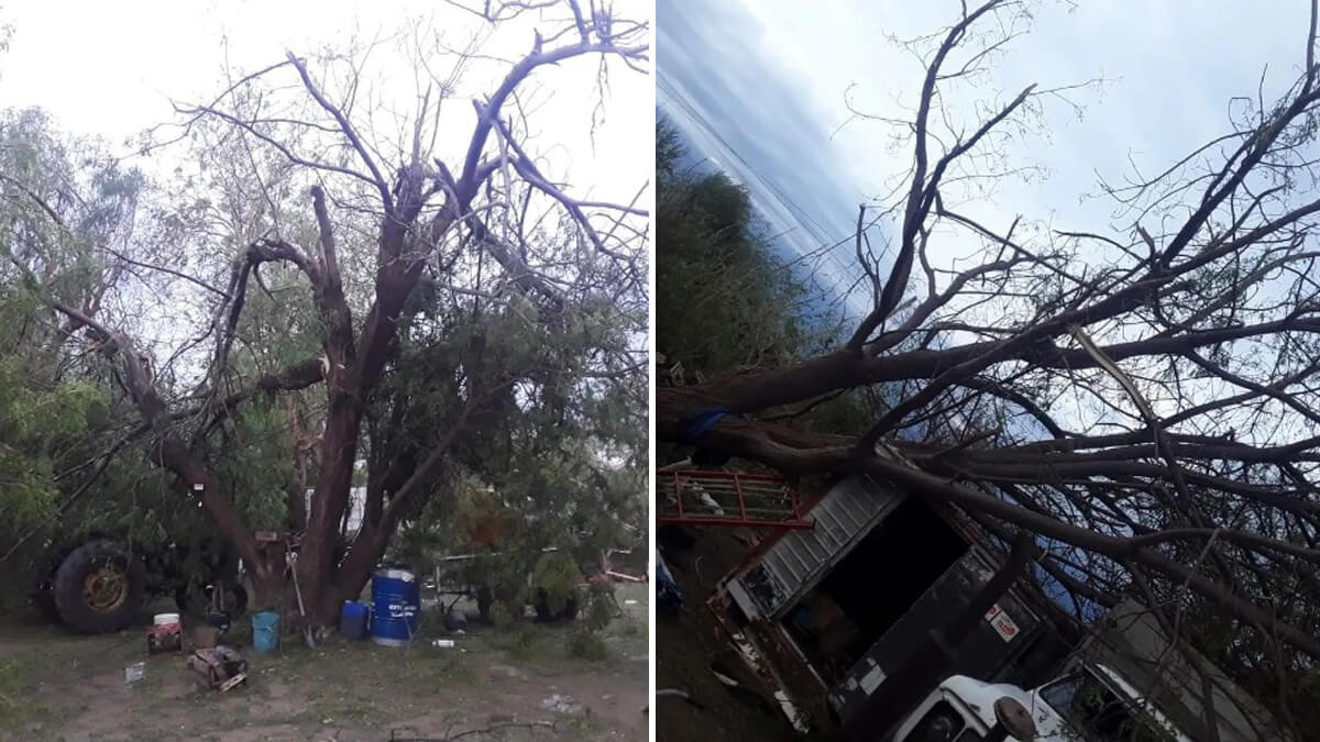 La Rioja granizo vientos ok