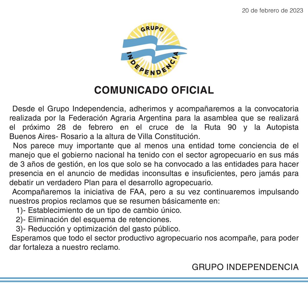 grupo independencia