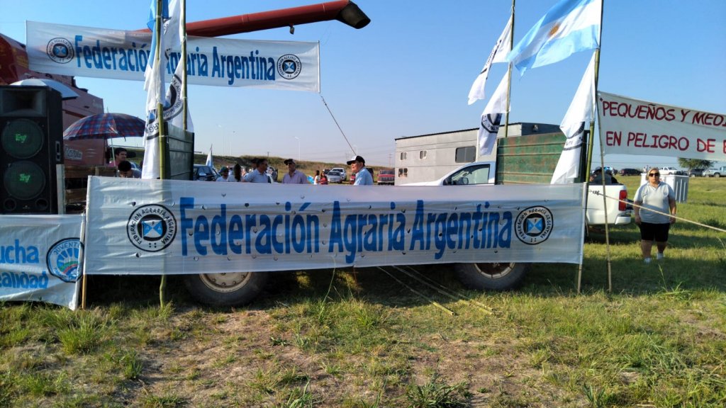 protesta campo FAA 1