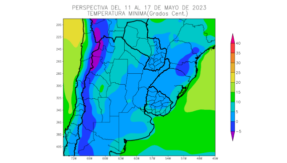 mapa heladas
